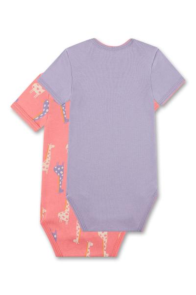 Body Doppepack lila & Giraffe hinten